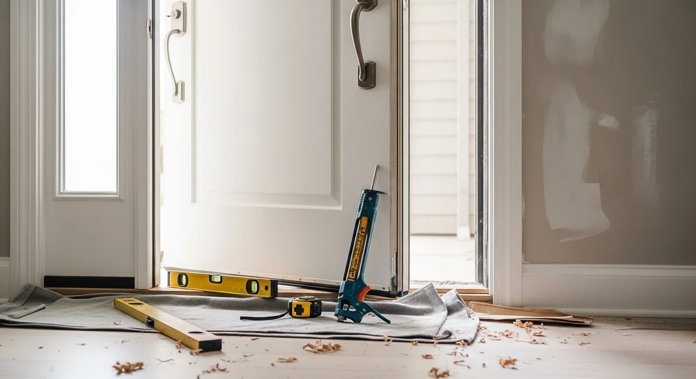 Professional door and window installation